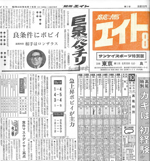 サンケイ スポーツ 競馬